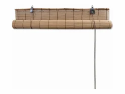 Persiana enrollable de bambú marrón 80 x 160 cm cortina para ventana contraventana de privacidad 4102145/2^Helloshop26 New
