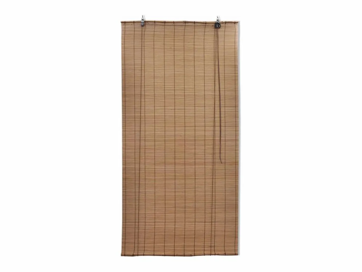 Helloshop26 Estor Y Toldo|Persiana enrollable de bambú marrón 150 x 220 cm cortina para ventana contraventana de privacidad 4102150