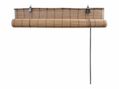 Persiana enrollable de bambú marrón 140 x 160 cm cortina para ventana contraventana de privacidad 4102149/2^Helloshop26 Outlet