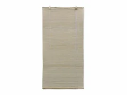 Persiana enrollable de bambú natural 120 x 160 cm para ventana con protección visual 4102141^Helloshop26 Outlet