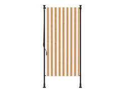 Persiana enrollable exterior tela acero y blanco ES505511 Naranja Clearance