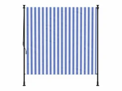 Estor Y Toldo|Persiana enrollable exterior tela acero blanco 150x270 cm ES830286