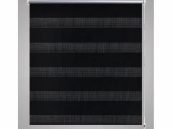 Helloshop26 Persiana enrollable filtrante de luz negra de 60 x 120 cm cortina para ventana persiana de privacidad 4102086 Negro Outlet