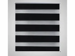 Persiana enrollable filtrante de luz negra de 120 x 175 cm cortina de ventana persiana de privacidad 4102110^Helloshop26