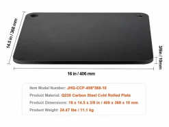 Materiales Y Utensilios De Cocina|Piedra para Pizza SucceBuy, Precurada, 40,6 × 36,8 × 1 cm
