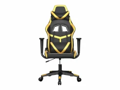 piezas Silla gaming de masaje cuero sintético negro y^Clicnbuy