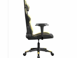 piezas Silla gaming de masaje cuero sintético negro y^Clicnbuy