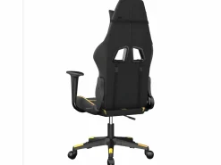 piezas Silla gaming de masaje cuero sintético negro y^Clicnbuy