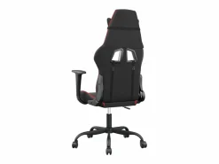 piezas Silla gaming de masaje cuero sintético negro y^Clicnbuy Best