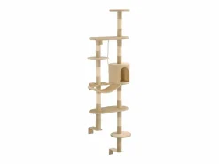 Pilnar Rascador de gatos de pared con poste de sisal 194 cm^Garden Furniture Online