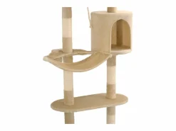 Pilnar Rascador de gatos de pared con poste de sisal 194 cm^Garden Furniture Online