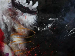 MCW Cuadro|Pintura al óleo León -H25, 120x180cm