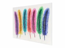 Pintura al óleo plumas pintadas a mano^MCW Hot