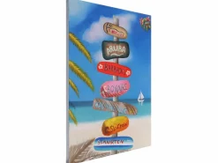 MCW Cuadro|Pintura al óleo señal de tráfico pintada a mano