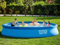 Intex Piscina autoportante Easy Set 4,57 x 0,84 m - - Azul Best