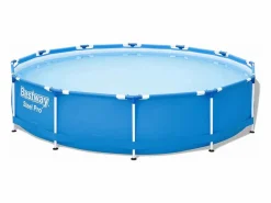 Piscina con estructura Steel Pro 366x76 cm ES544716 Multicolor New