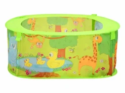 Piscina de bolas para niños con 300 bolas 75x75x32 cm ES553700 Multicolor New