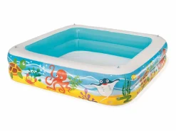 Piscina Desmontable|Piscina de juegos con toldo 140x140x114 cm 52192 ES745043