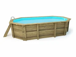 Habitat et jardin Piscina De Madera|Piscina de madera "Havana" 7.57 x 4.07 x 1.44 m