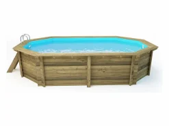Piscina de madera 