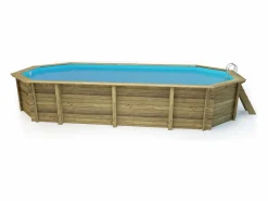 Habitat et jardin Piscina De Madera|Piscina de madera "Sevilla" - 8.57 x 4.57 x 1.45 m