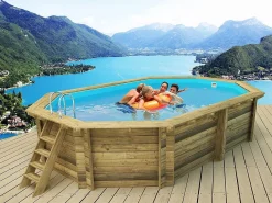 Piscina de madera "Seychelles" - 4,00 x 3,00 x 1,20 m^Habitat et jardin Sale