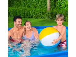 Bestway Piscina desmontable Deluxe Splash Frame Pool 3300L forma rectangular 66x300x201 cm Azul Online