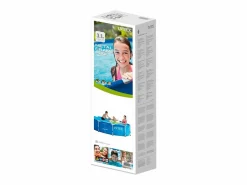 Intex Piscina Tubular|Piscina desmontable Metal Frame 4.485L 4 personas 76xØ305 cm