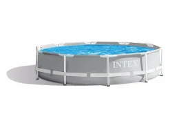 Piscina desmontable Prism Frame 4.485L 4 personas con depuradora 76xØ305 cm^Intex Hot