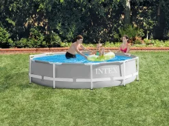 Piscina desmontable Prism Frame 4.485L 4 personas con depuradora 76xØ305 cm^Intex Hot