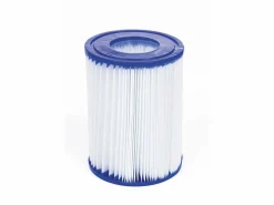Bestway Piscina Desmontable Tubular Steel Pro Max 366x100 cm con Depuradora Cartucho 2.006 L/H y Escalera Blanco Clearance
