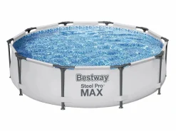 Piscina Desmontable Tubular Steel Pro Max 305x76 cm con Depuradora Cartucho 1.249 L/H^Bestway Best