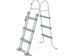 Bestway Piscina Tubular|Piscina Desmontable Tubular Power Steel 404x201x100 cm Depuradora Cartucho 2.006 L/H y Escalera