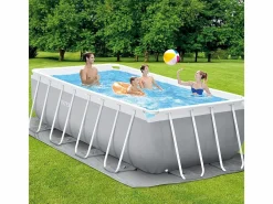 Piscina elevada rectangular 400x200x122 cm con bomba y escalera^Intex Best