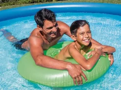 Intex Piscina hinchable Easy Set 3.077L 3 personas con depuradora 61xØ305 cm Azul Discount