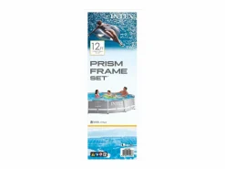 Piscina redonda Prism Frame 26710NP +6A D366x76 cm^Intex Outlet