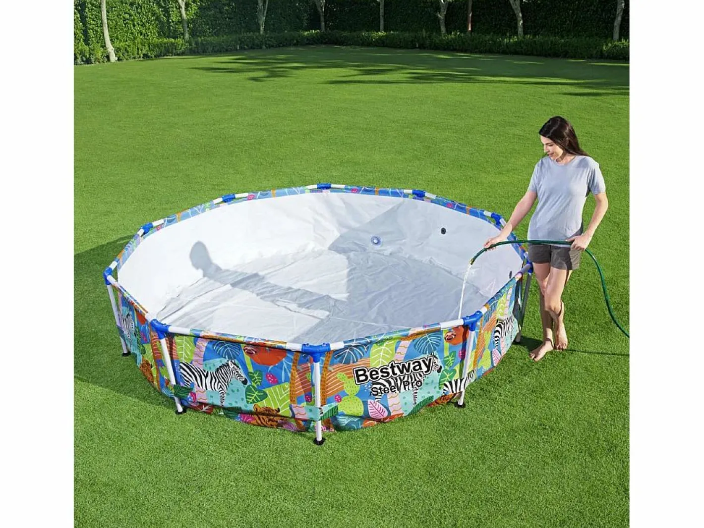 Piscina Desmontable|Piscina Steel Pro con estructura 305x66 cm ES373703