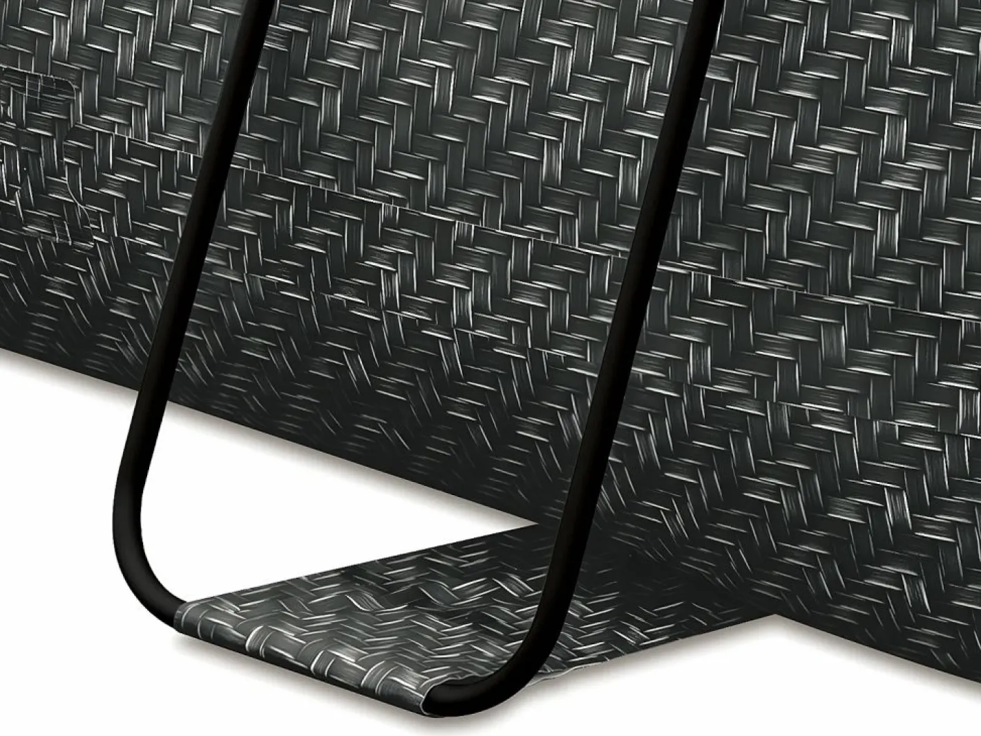 Piscina tubular ovalada gris oscuro con filtro de cartucho - D424 x Alt. 100 - SALAMANQUE^Vente-unique Outlet