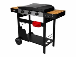 Somagic Plancha Cocina|Plancha de asar a gas SAN SEBASTIAN 3 quemadores 6,45kW -