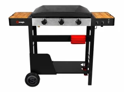 Somagic Plancha Cocina|Plancha de asar a gas SAN SEBASTIAN 3 quemadores 6,45kW -