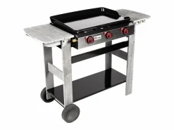 Plancha de asar a gas SAN SEBASTIAN 3 quemadores 8kW^Somagic