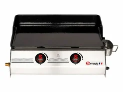 Plancha de asar a gas SO PREMIUM 2 quemadores 7kW^Somagic Clearance