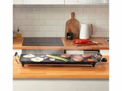 Plancha de asar eléctrica Cecotec Tasty&Grill 3000 RockWater XL 2400W Negro Clearance