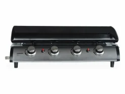 Plancha de gas 4 quemadores 10kw + carro^Sweeek New