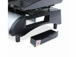 Sweeek Plancha Cocina|Plancha de gas 2 quemadores 5kw con carrito