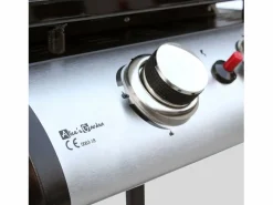 Sweeek Plancha Cocina|Plancha de gas 2 quemadores 5kw con carrito