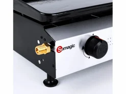 Somagic Plancha Cocina|Plancha de gas de 3 fuegos ANETO
