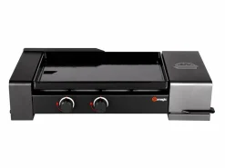 Somagic Plancha de gas especial hamburguesas 5,6kW - Negro Clearance