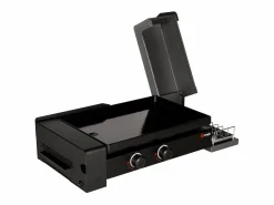 Somagic Plancha de gas especial hamburguesas 5,6kW - Negro Clearance