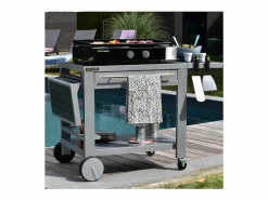 Cook'in Garden Plancha Cocina|Plancha de gas FINESTA 2B - 2 quemadores 5kW